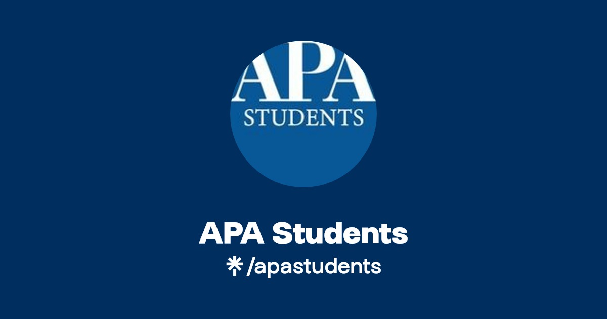 APA Students Instagram Linktree