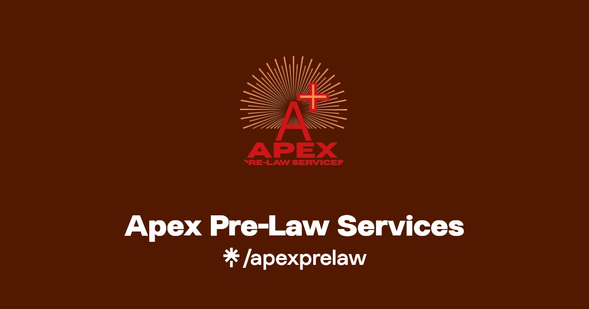 Apex PreLaw Services Instagram, Facebook Linktree