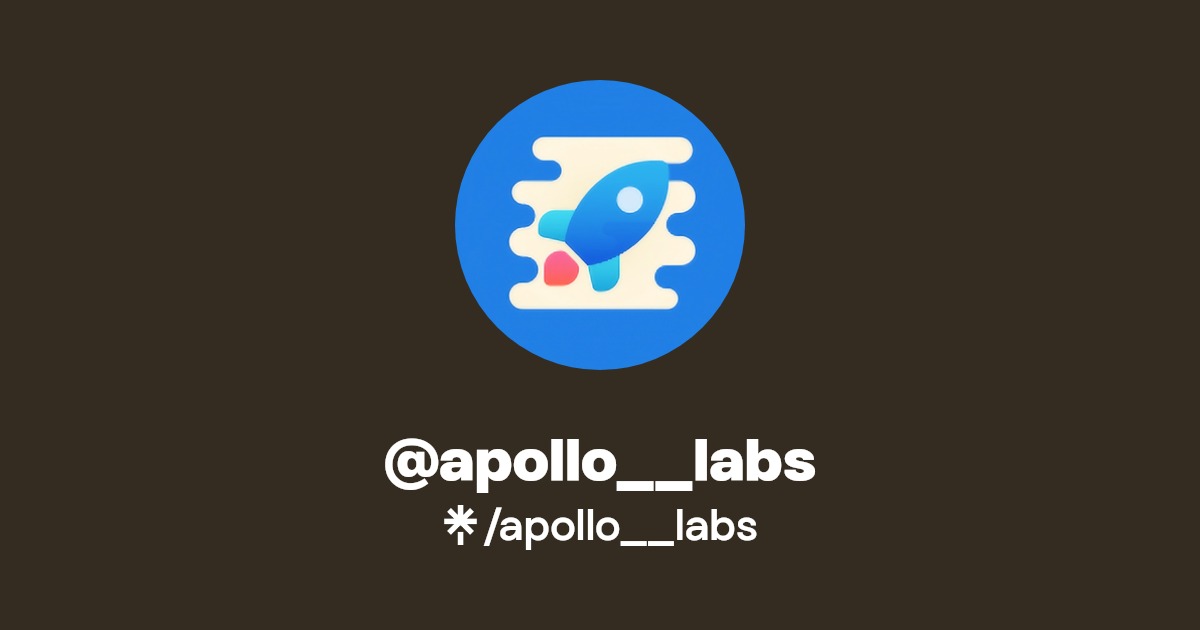 apollo__labs Instagram, TikTok Linktree