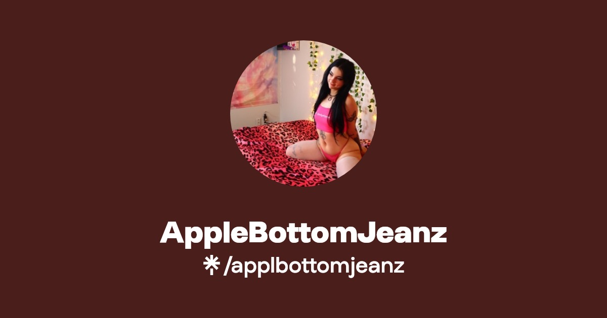 AppleBottomJeanz - Find AppleBottomJeanz Onlyfans - Linktree