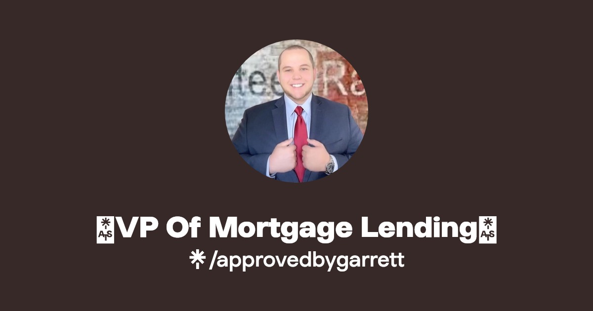 💎VP Of Mortgage Lending💎 Instagram, Facebook Linktree