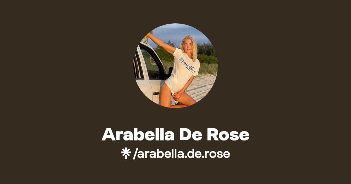 Arabella De Rose - Find Arabella De Rose Onlyfans - Linktree