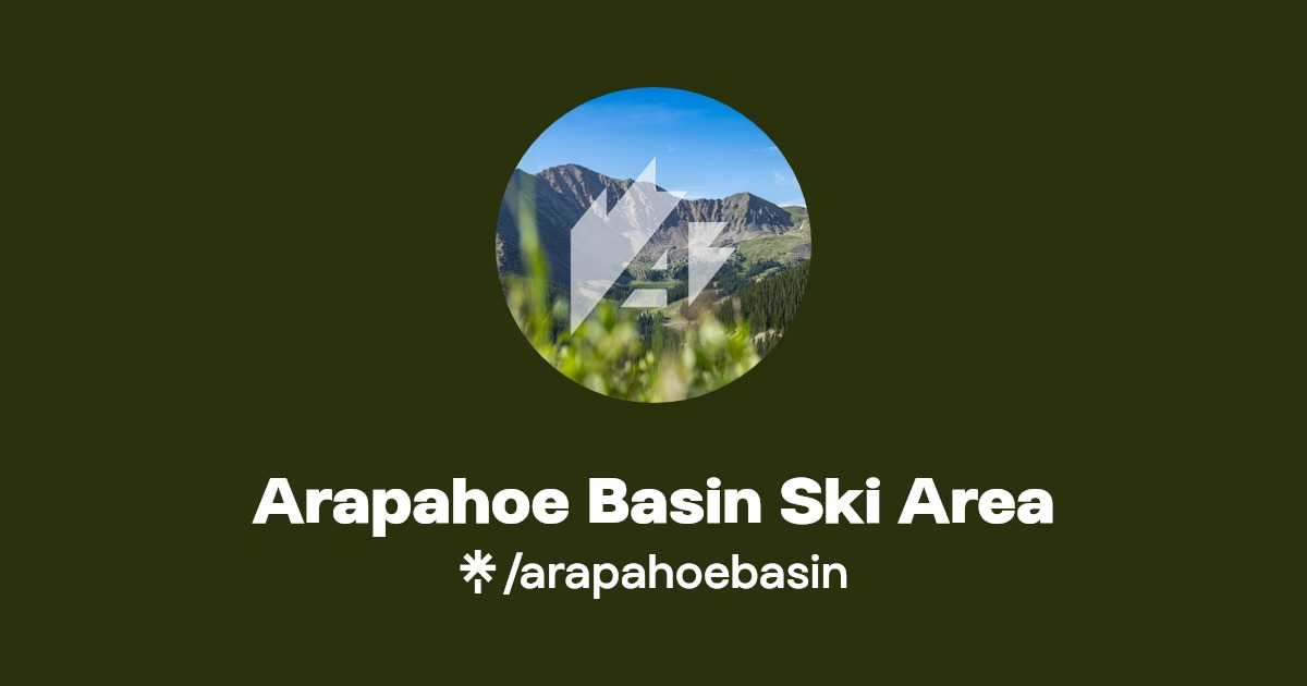 Arapahoe Basin Ski Area Instagram, Facebook, TikTok Linktree