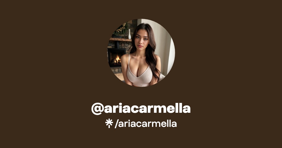 ariacarmella | Twitter, Instagram | Linktree