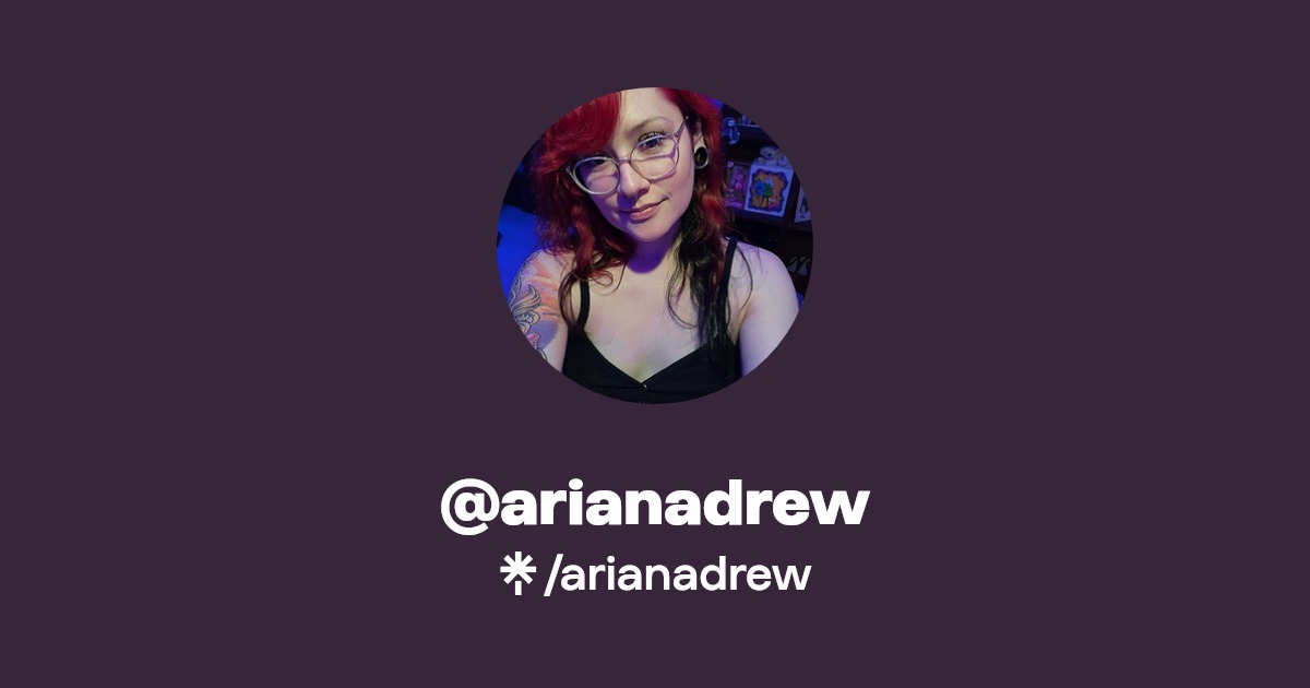 arianadrew - Find @arianadrew Onlyfans - Linktree