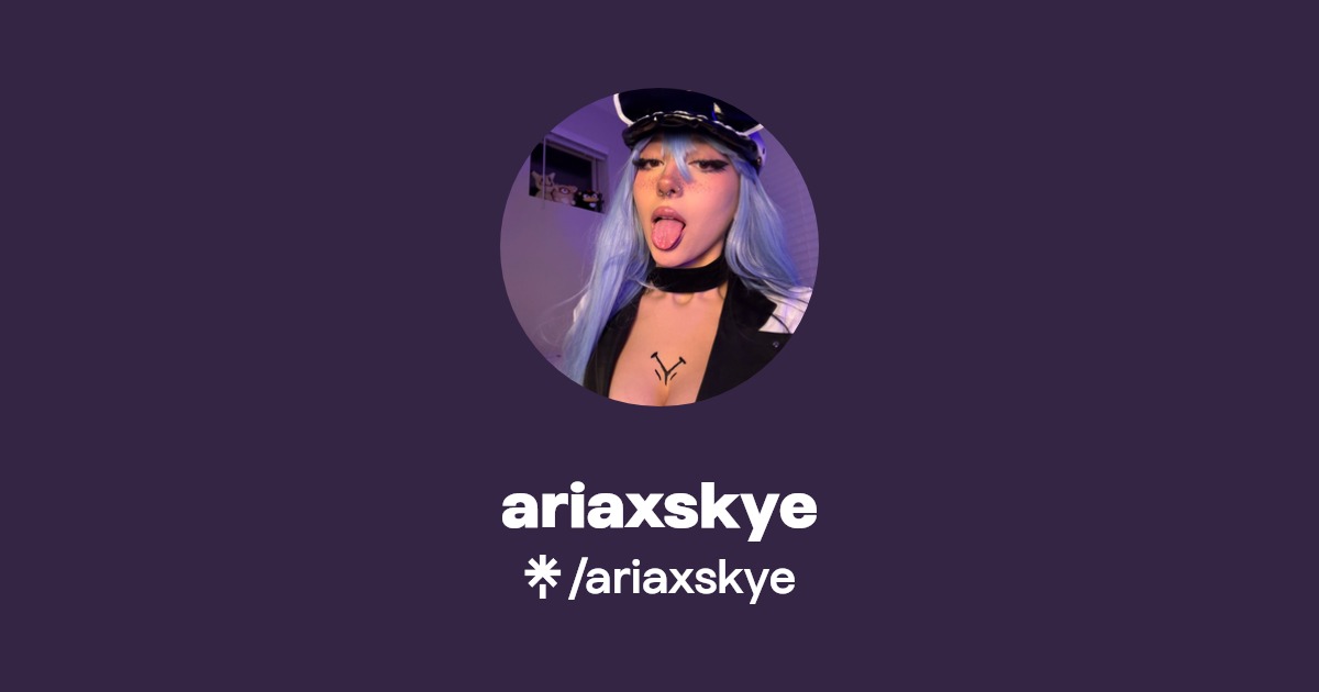 ariaxskye - Find ariaxskye Onlyfans - Linktree