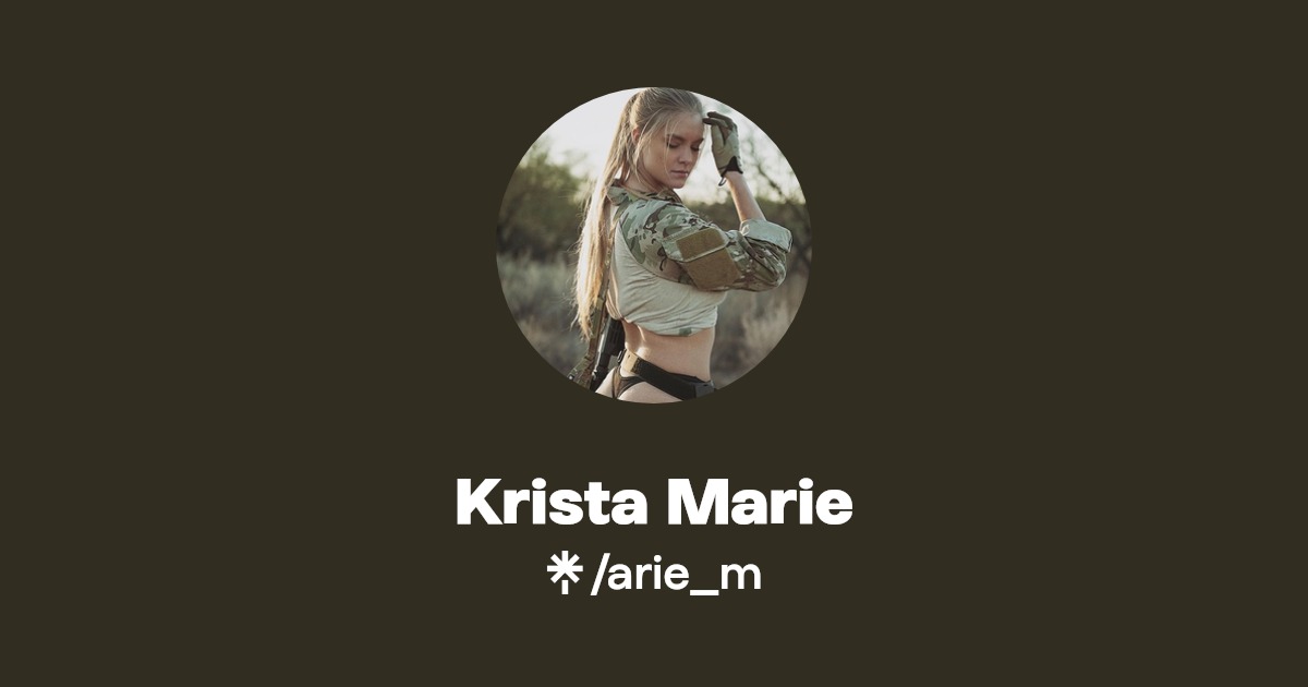 Krista Marie - Find Krista Marie Onlyfans - Linktree