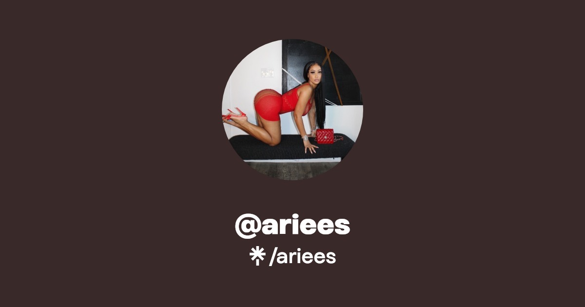 ariees - Find @ariees Onlyfans - Linktree
