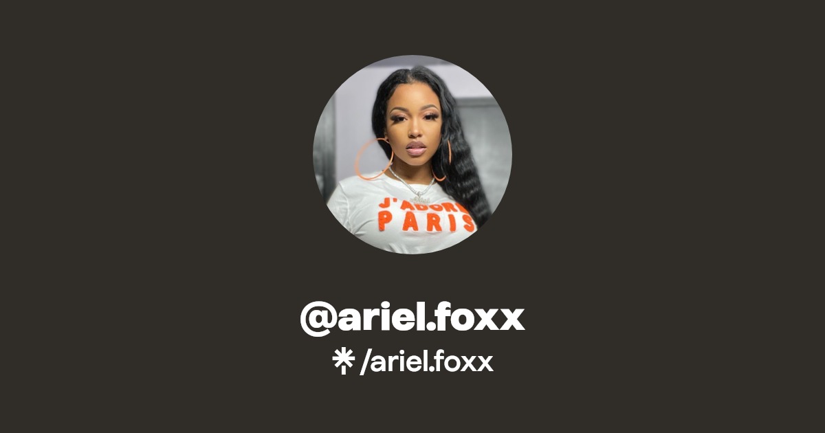 ariel.foxx - Find @ariel.foxx Onlyfans - Linktree