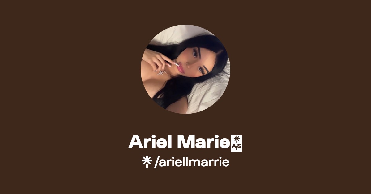 Ariel Marie💖 - Find Ariel Marie💖 Onlyfans - Linktree