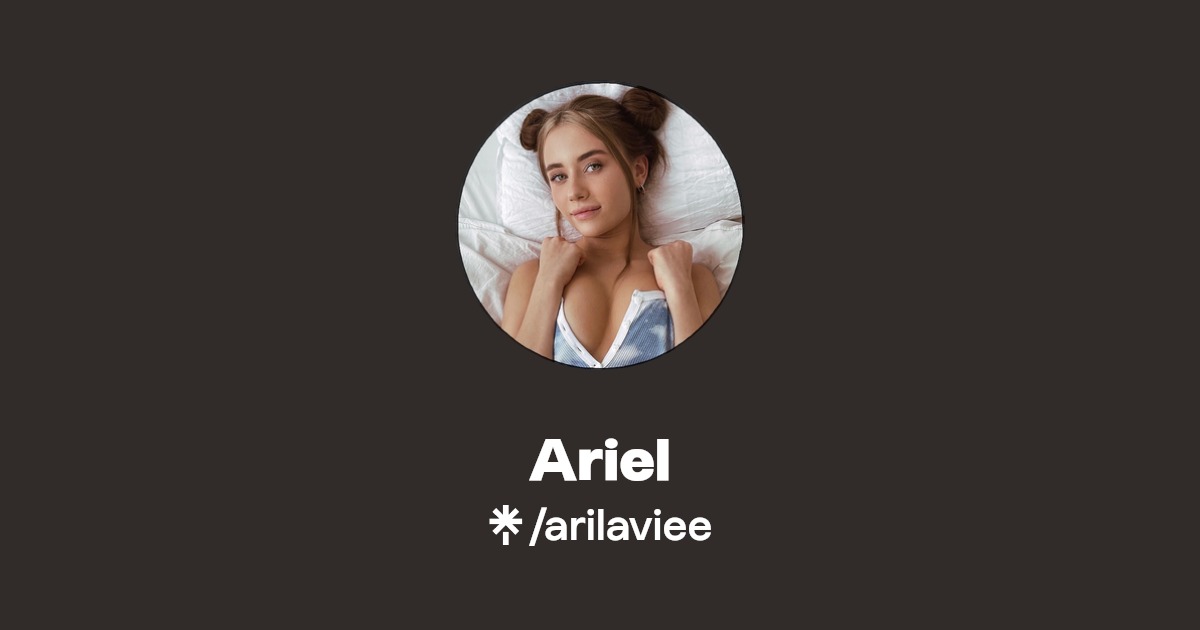 Ariel - Find Ariel Onlyfans - Linktree