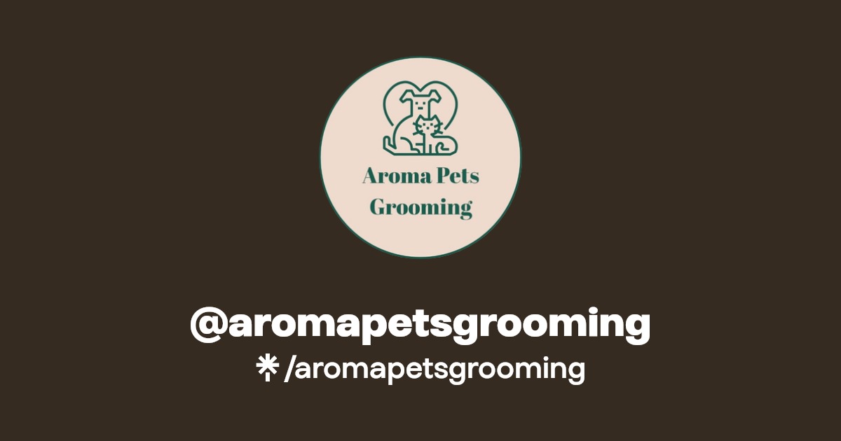 aromapetsgrooming Instagram Linktree