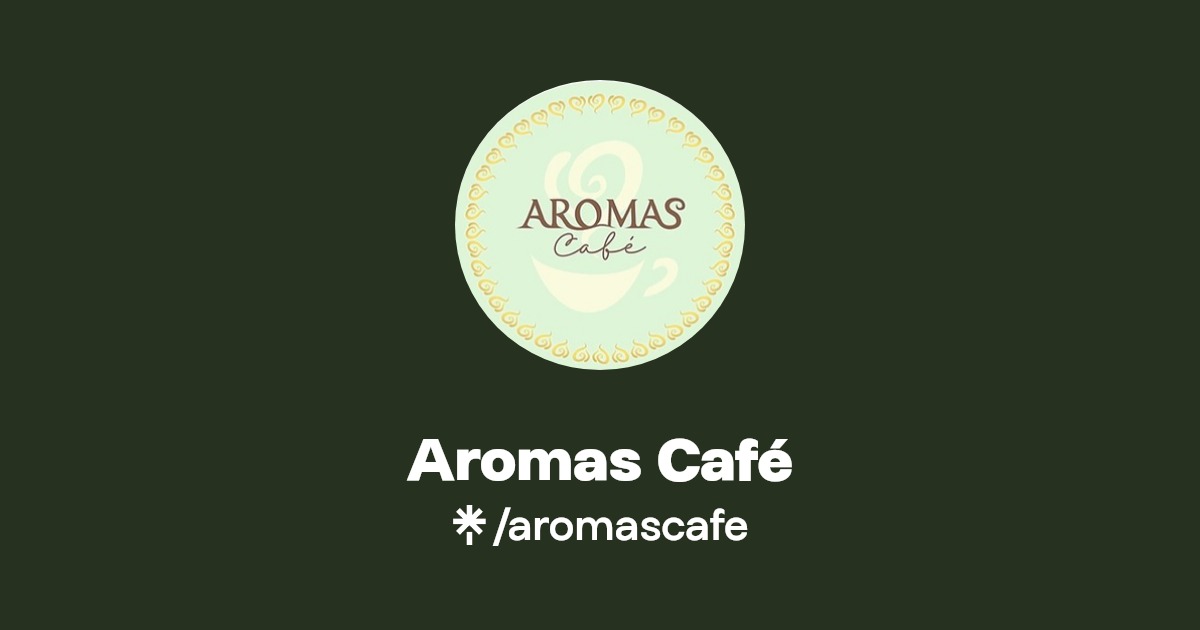 Aromas Café Instagram Linktree