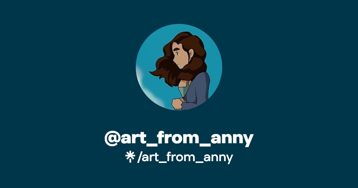 art_from_anny Instagram, TikTok Linktree
