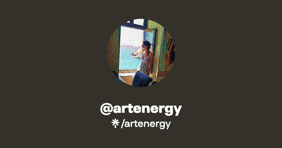 artenergy Twitter Linktree
