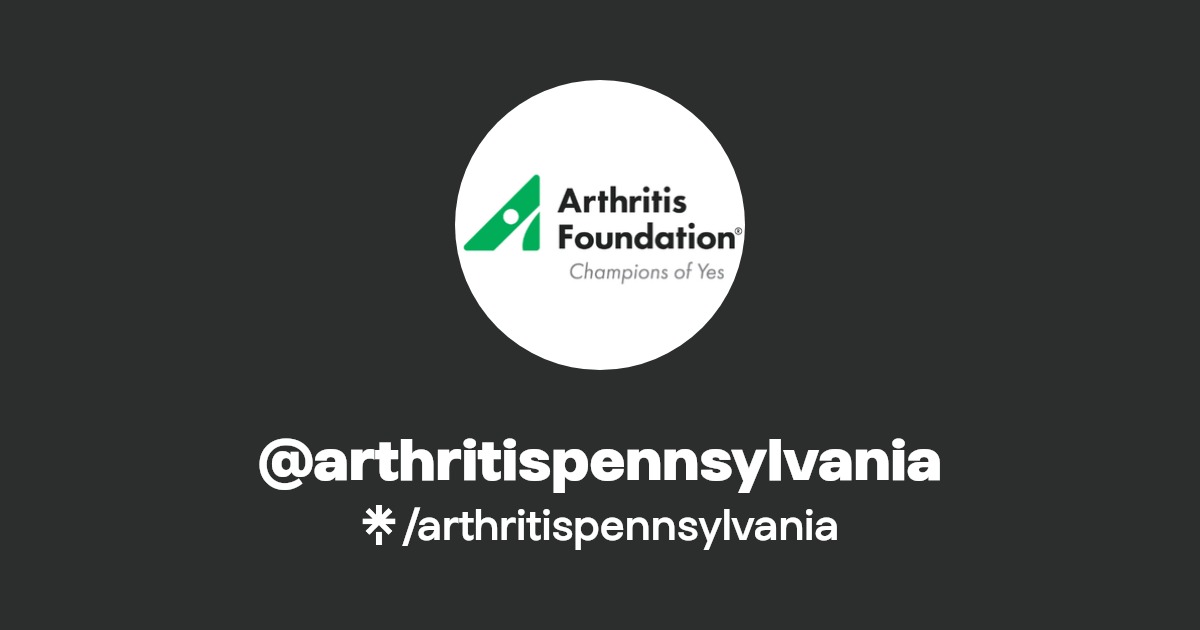 arthritispennsylvania Instagram, Facebook Linktree