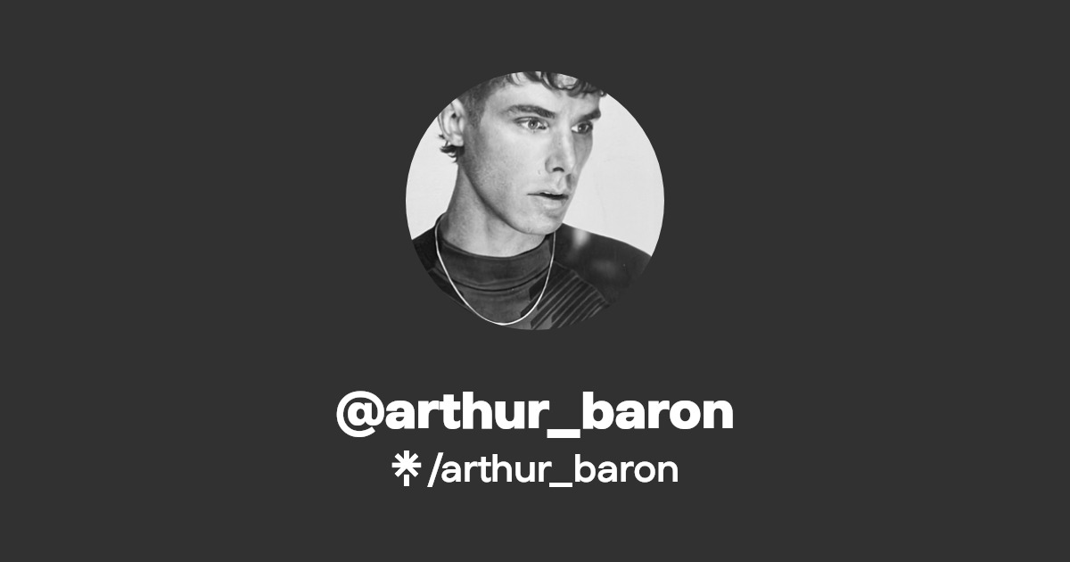 arthur_baron Instagram Linktree
