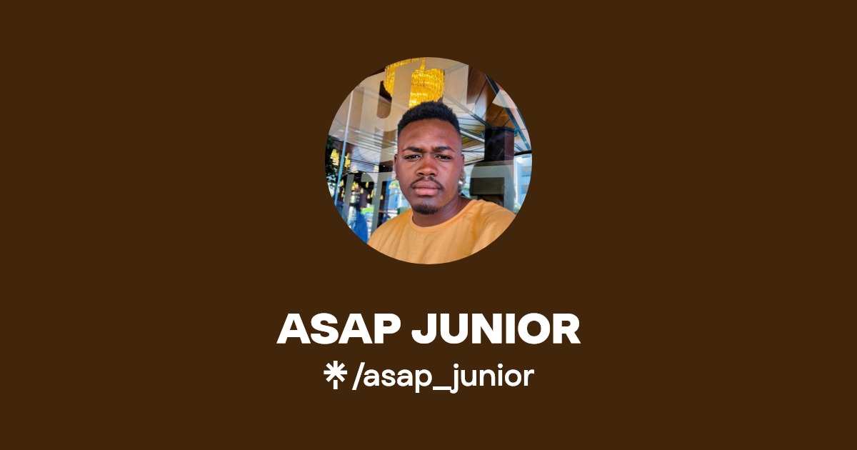 ASAP JUNIOR Instagram, TikTok Linktree
