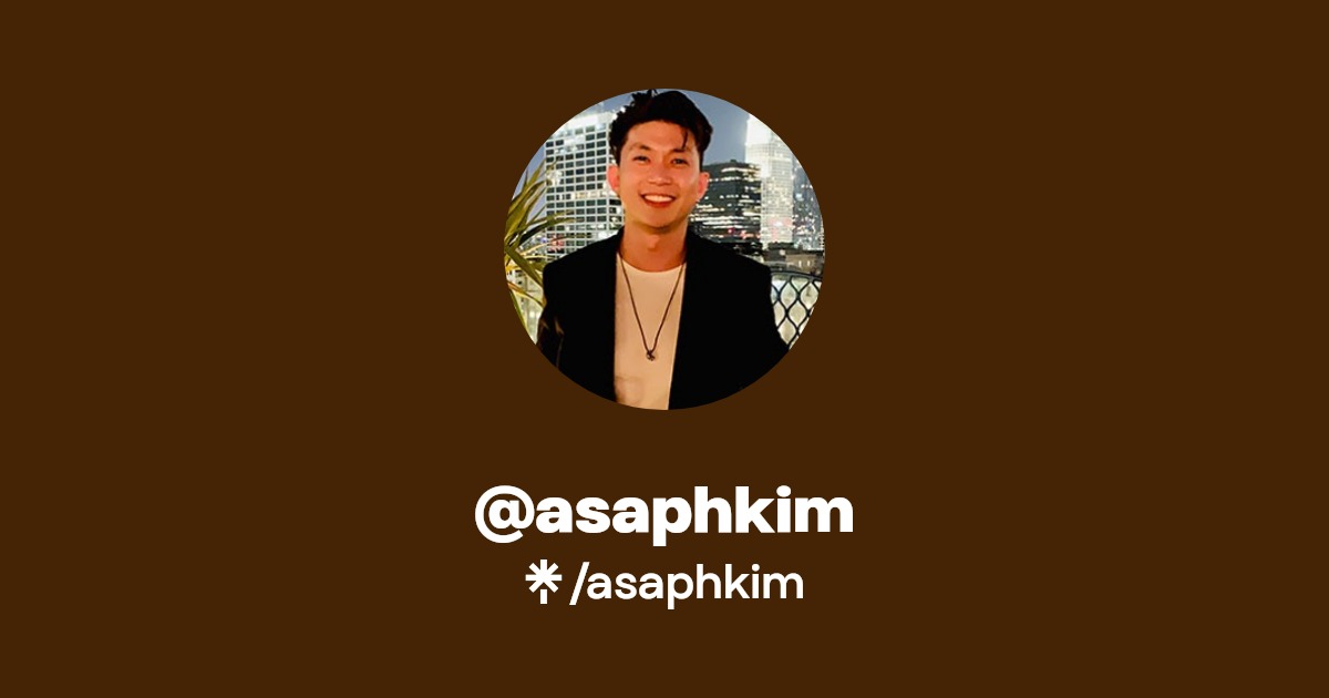 asaphkim Linktree