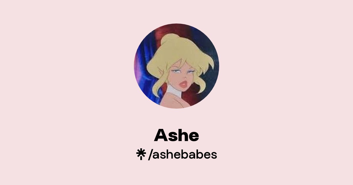 Ashe - Find Ashe Onlyfans - Linktree