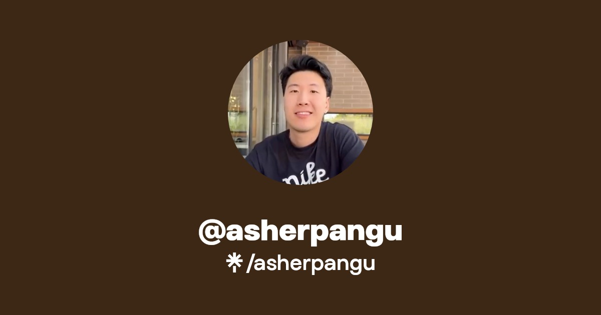 asherpangu - Find @asherpangu Onlyfans - Linktree