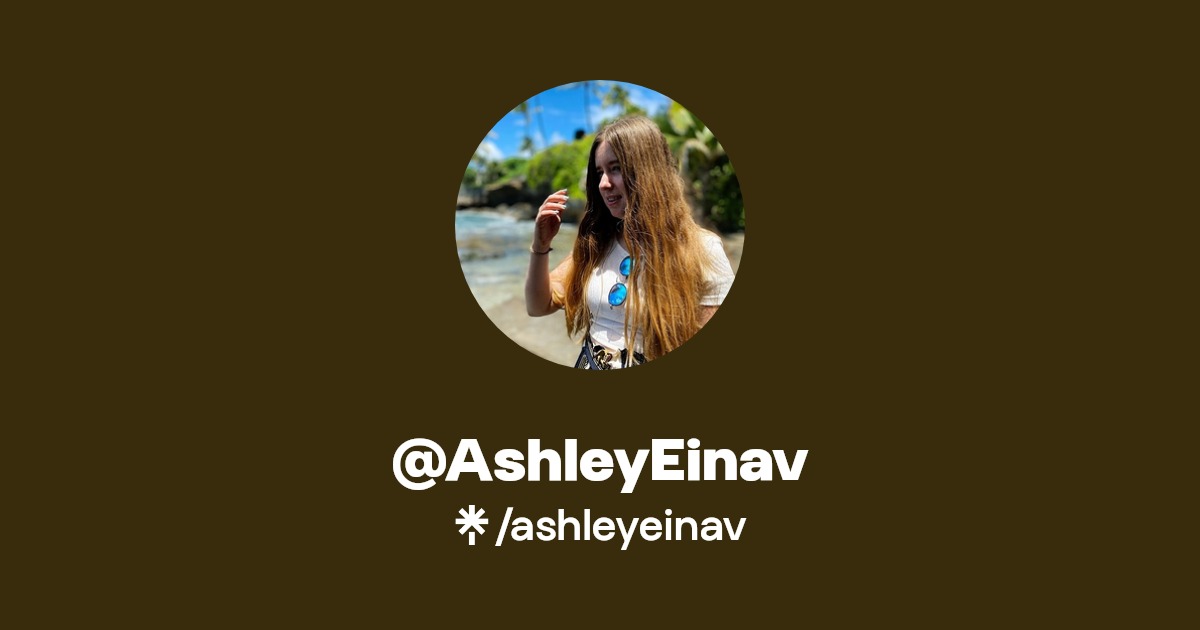 AshleyEshelWorld Instagram, Facebook Linktree