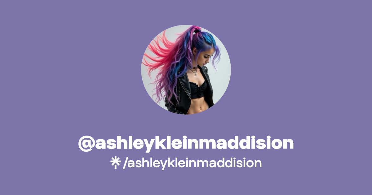 @ashleykleinmaddision | Linktree