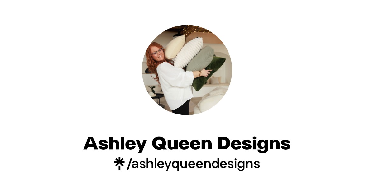 Ashley Queen Designs | Instagram, Facebook | Linktree