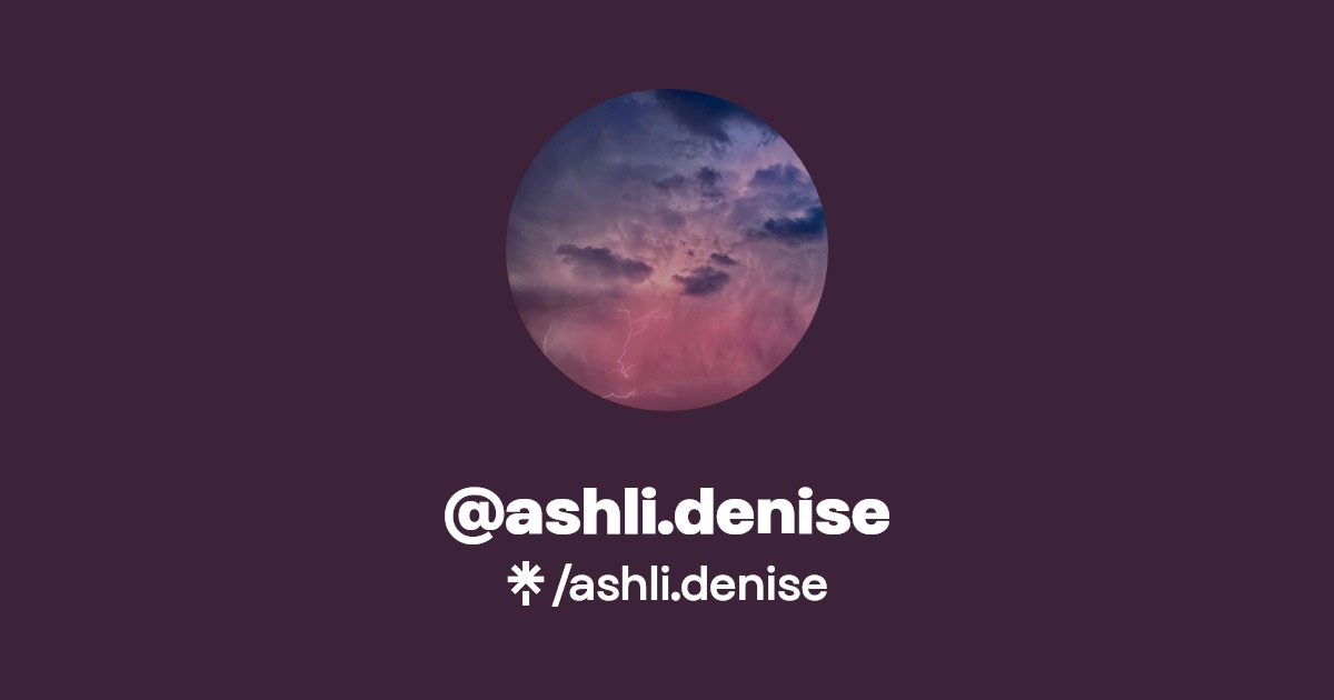ashli.denise - Find @ashli.denise Onlyfans - Linktree
