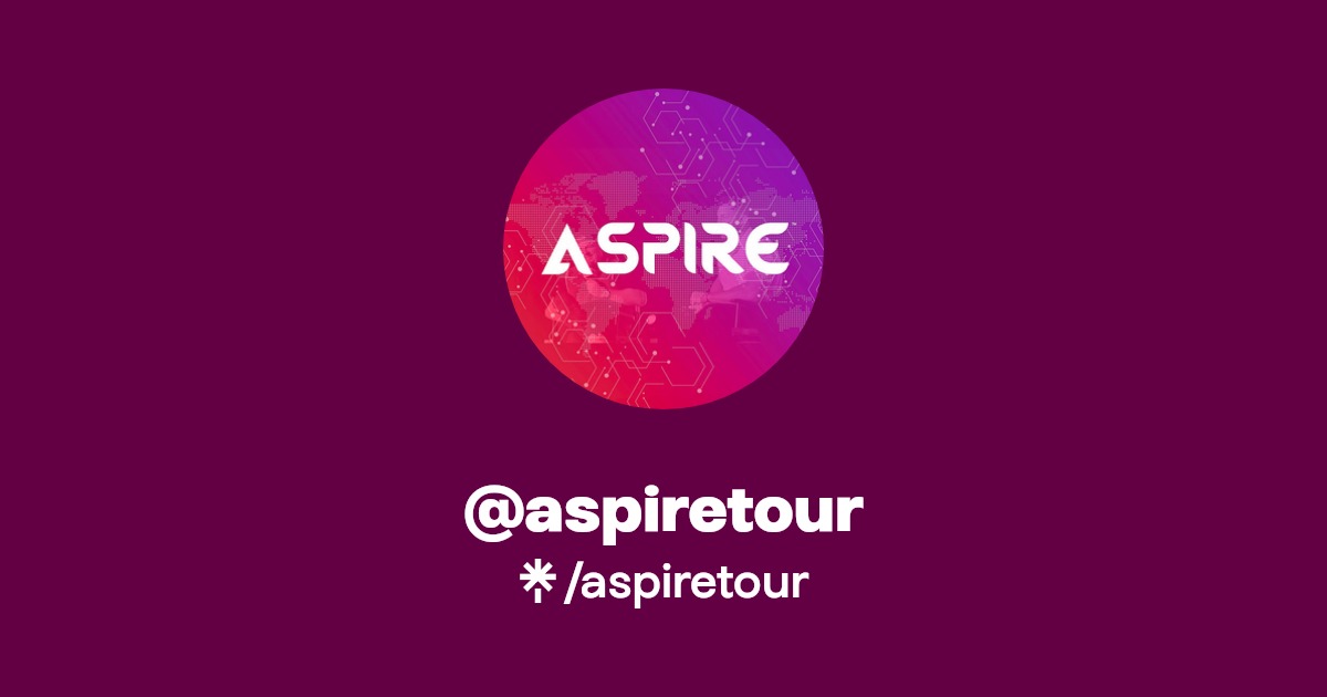 aspiretour Twitter, Instagram, Facebook Linktree