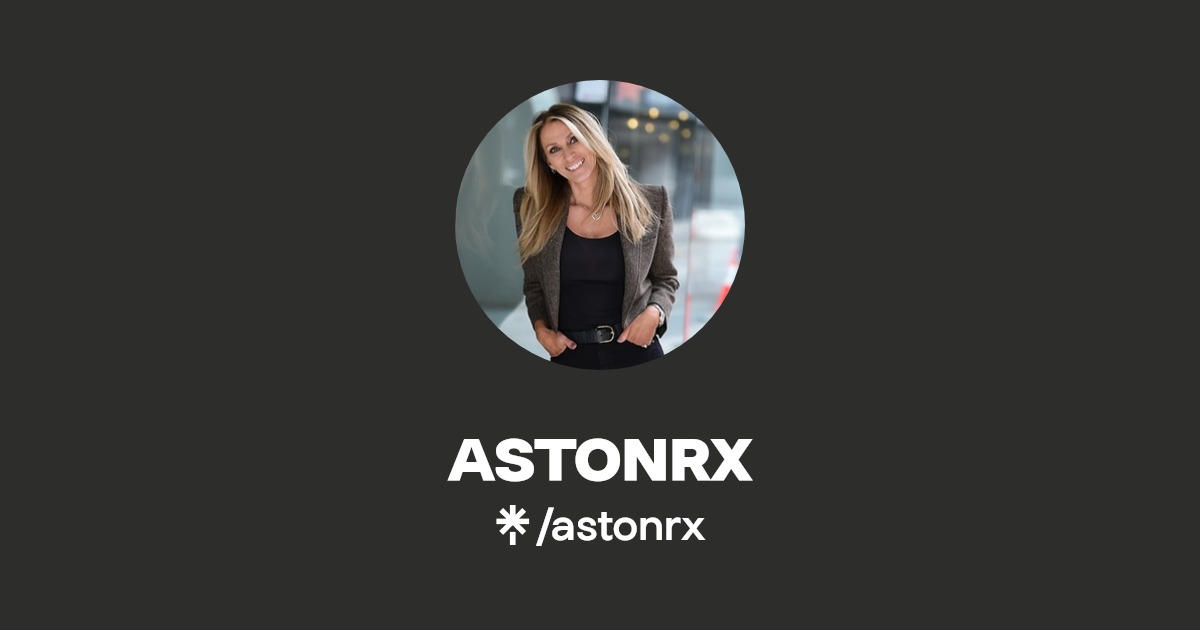 ASTONRX Facebook, TikTok Linktree