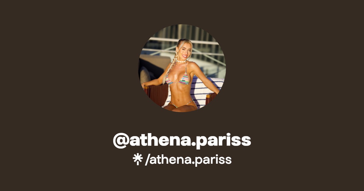 athena.pariss - Find @athena.pariss Onlyfans - Linktree
