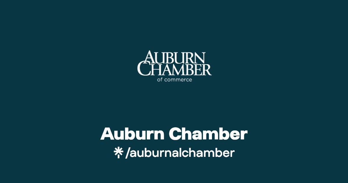 Auburn Chamber Instagram, Facebook Linktree