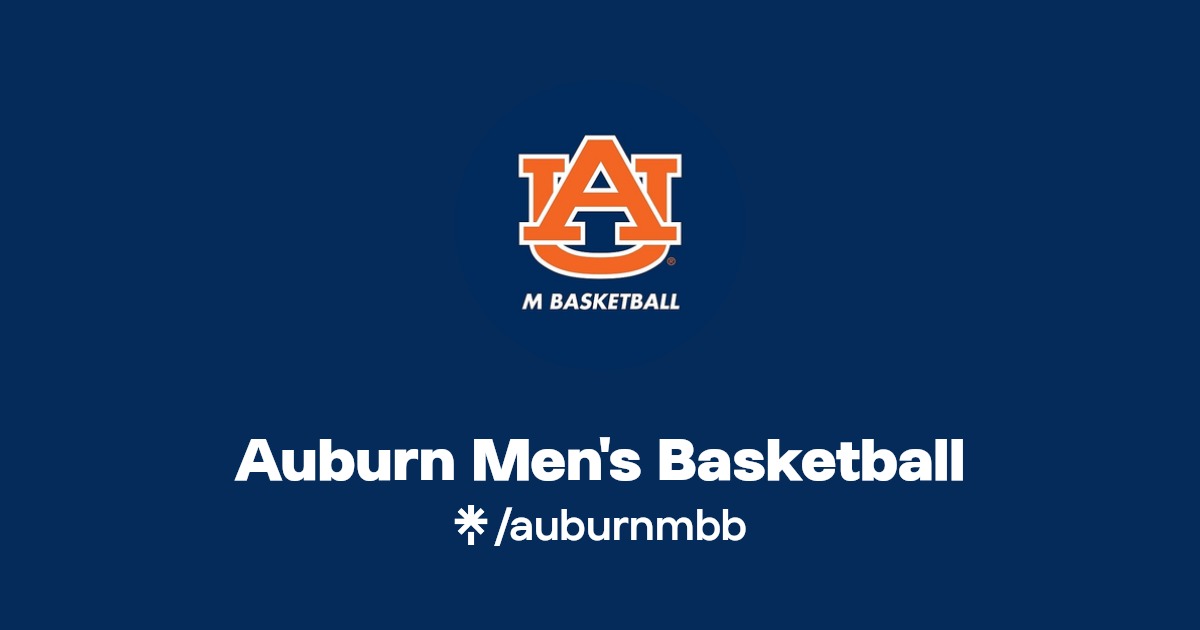 Auburn Men's Basketball Instagram, Facebook, TikTok Linktree
