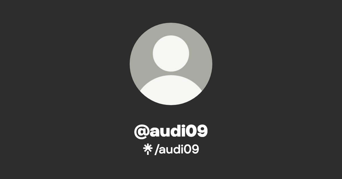 audi09 - Find @audi09 Onlyfans - Linktree