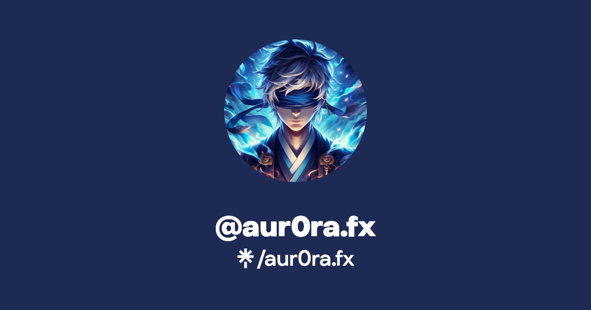 aur0ra.fx | Instagram | Linktree