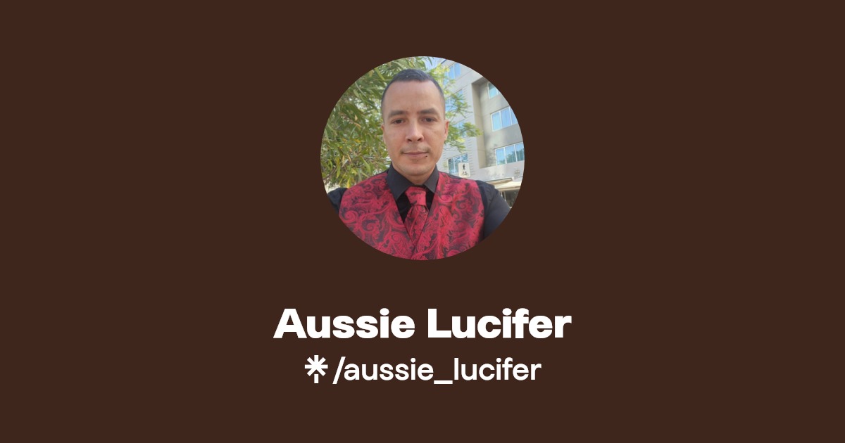 Aussie Lucifer - Find Aussie Lucifer Onlyfans - Linktree