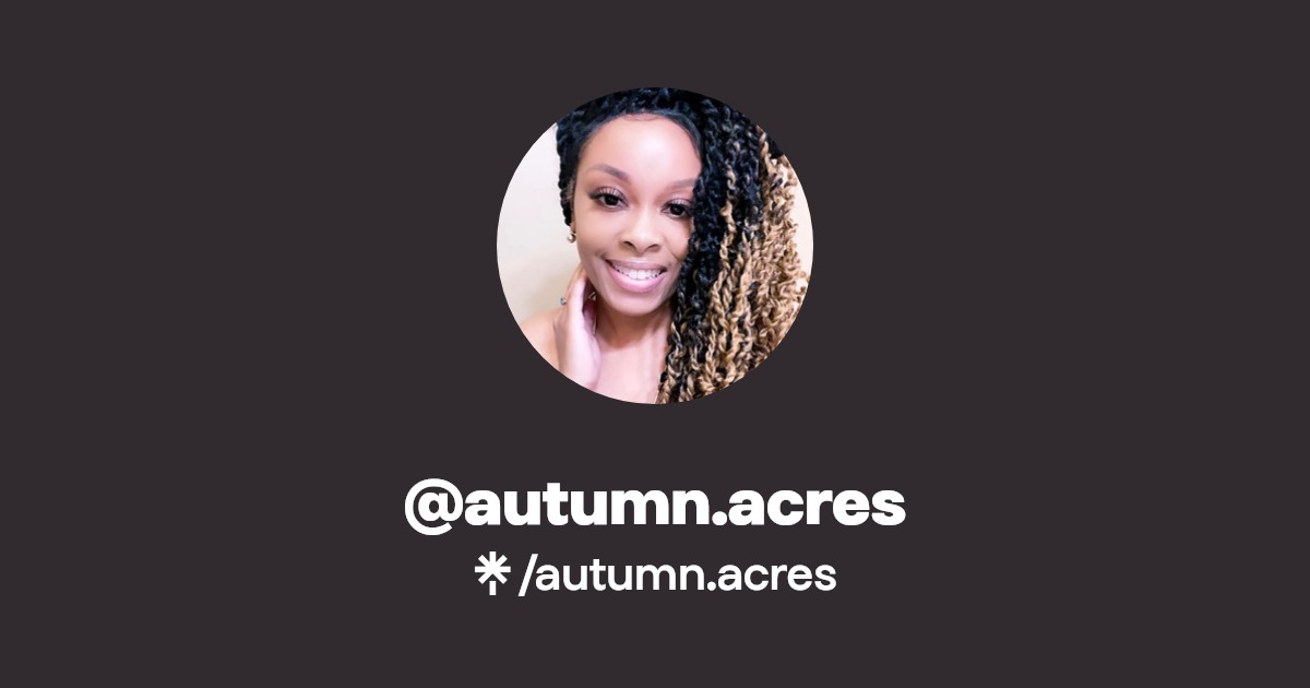 autumn.acres Facebook Linktree