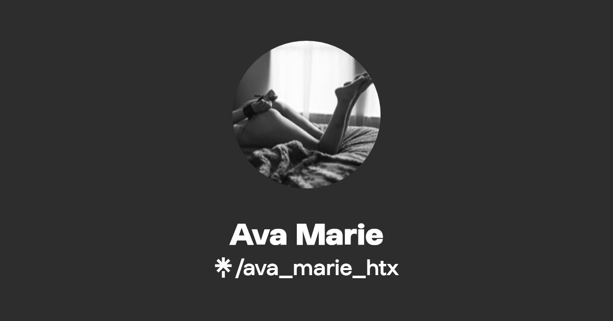 Ava Marie - Find Ava Marie Onlyfans - Linktree