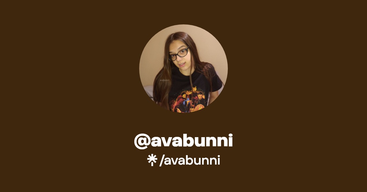 avabunni - Find @avabunni Onlyfans - Linktree