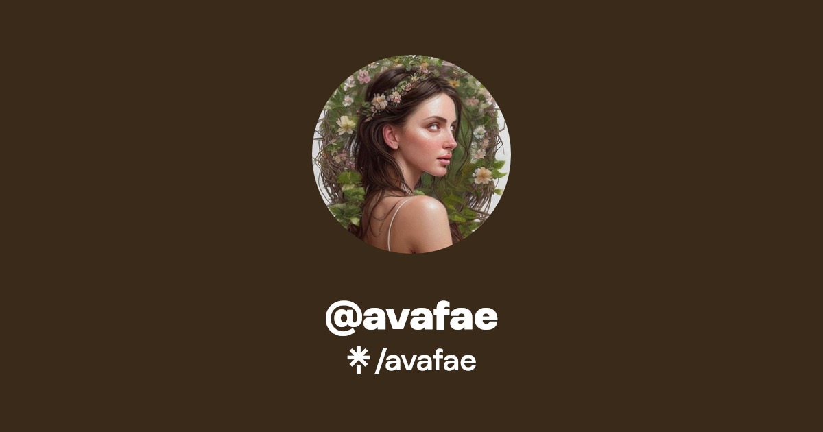avafae - Find @avafae Onlyfans - Linktree