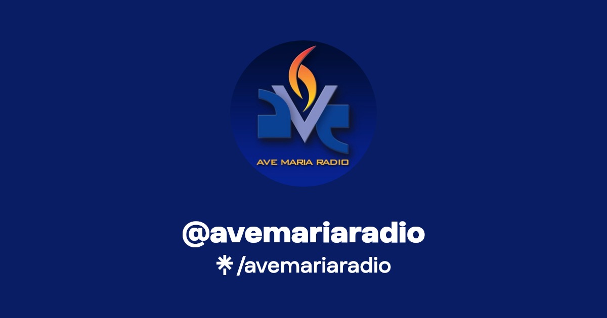 avemariaradio Instagram, Facebook, TikTok Linktree