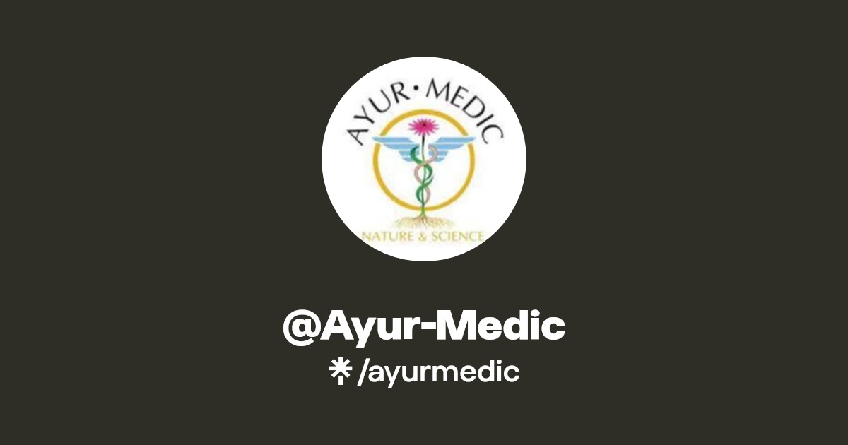 AyurMedic Instagram, TikTok Linktree