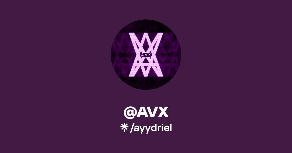 AVX Twitter Linktree