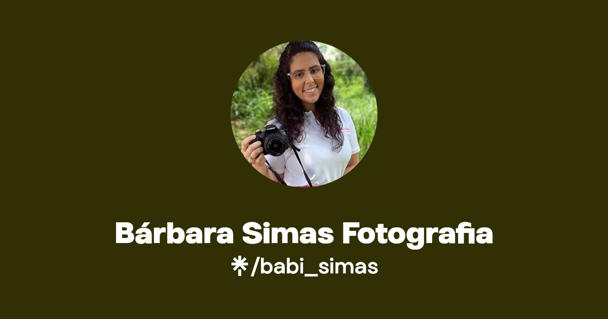 Bárbara Simas Fotografia Facebook Linktree