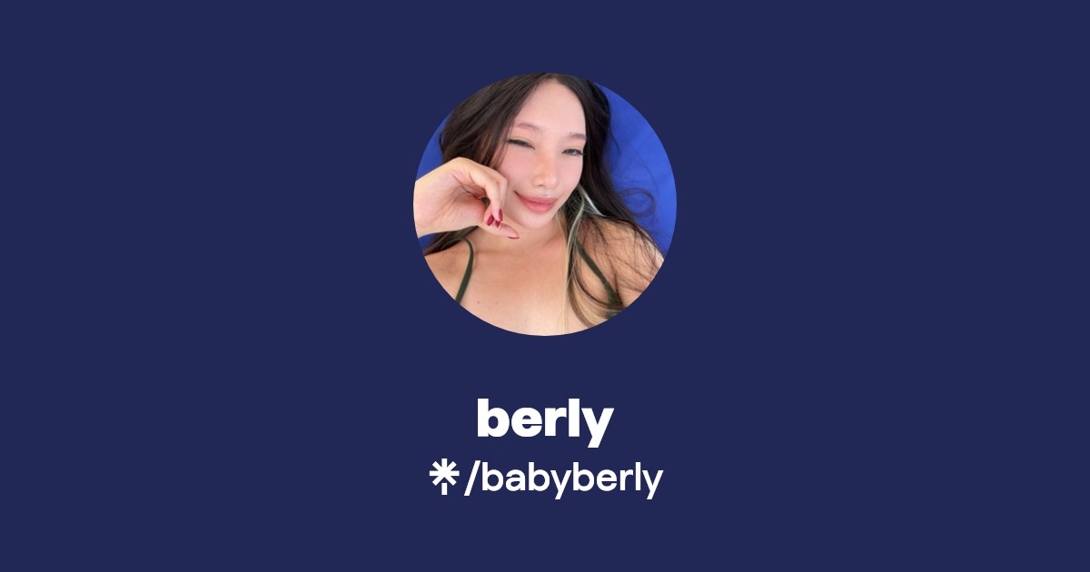 berly - Find berly Onlyfans - Linktree
