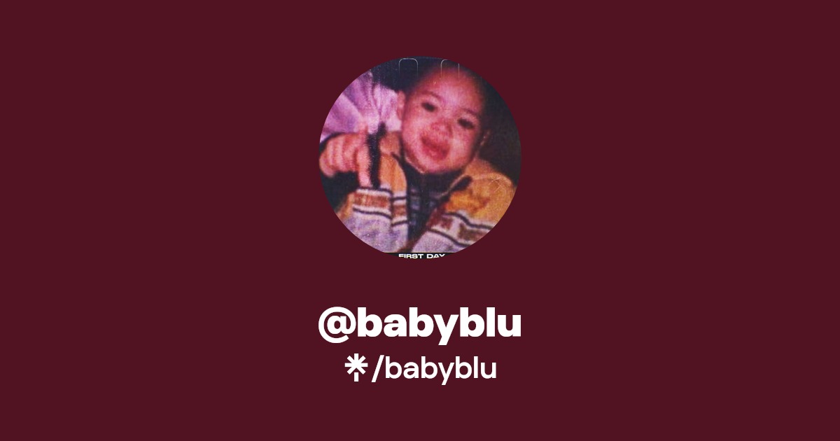 babyblu - Listen on Spotify, Apple Music - Linktree
