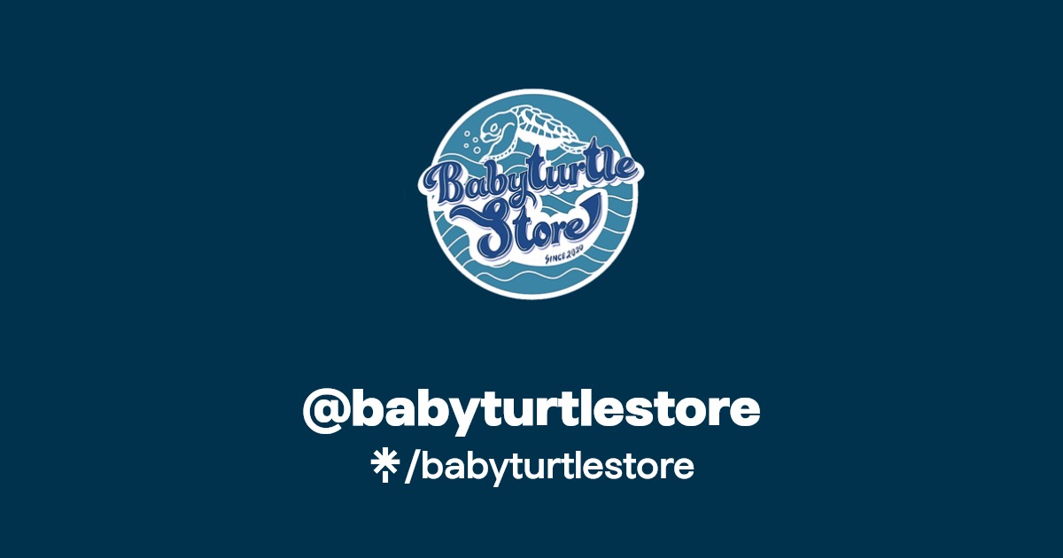 babyturtlestore Instagram Linktree