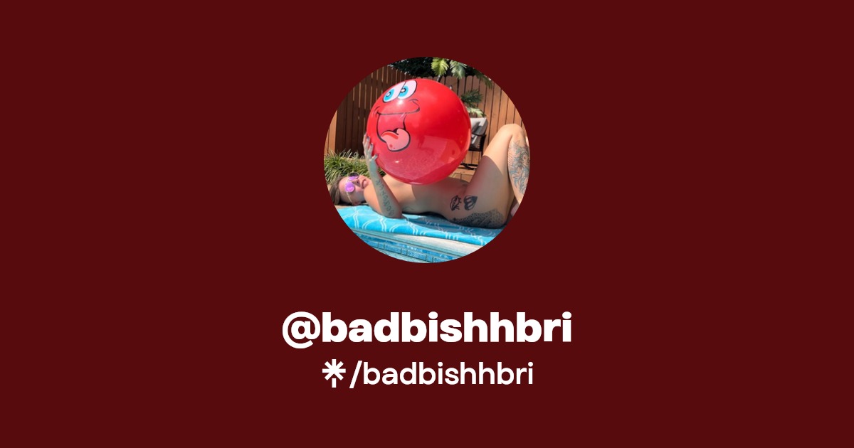 badbishhbri - Find @badbishhbri Onlyfans - Linktree
