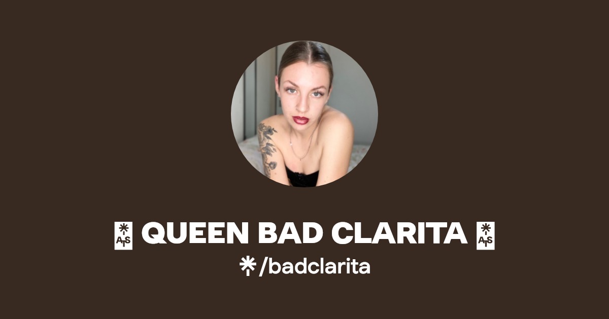 👑 QUEEN BAD CLARITA 💸 - Find 👑 QUEEN BAD CLARITA 💸 Onlyfans - Linktree